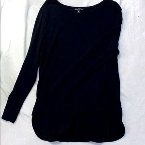 J crew mercantile black long sleeved shirt